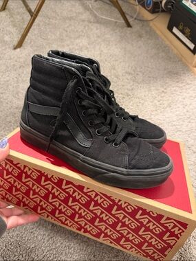 Vans Sk8-Hi Black High-Top Sneakers